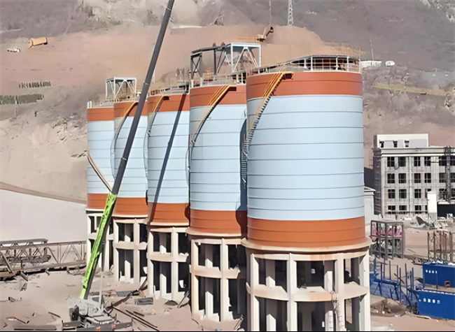 兴宁高架钢板仓